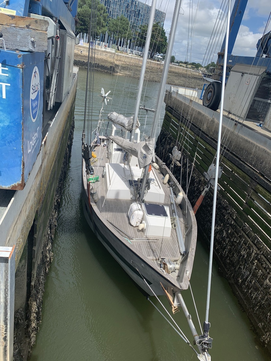 Remise à l'eau après le grand carénage