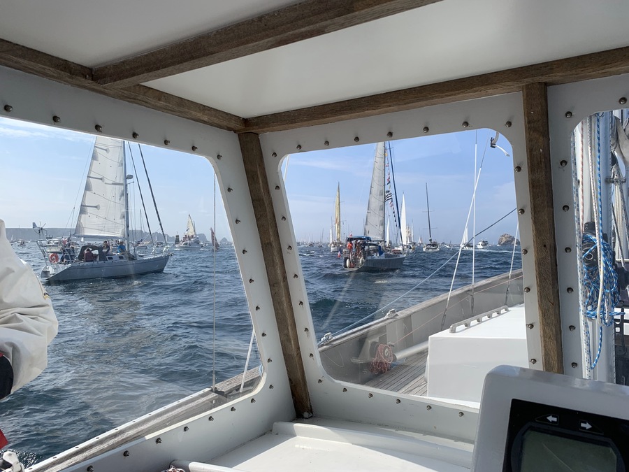 Brest 2024 - la grande parade vue du dog house