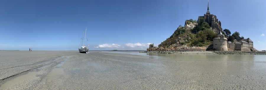 Echouage au Mont St Michel