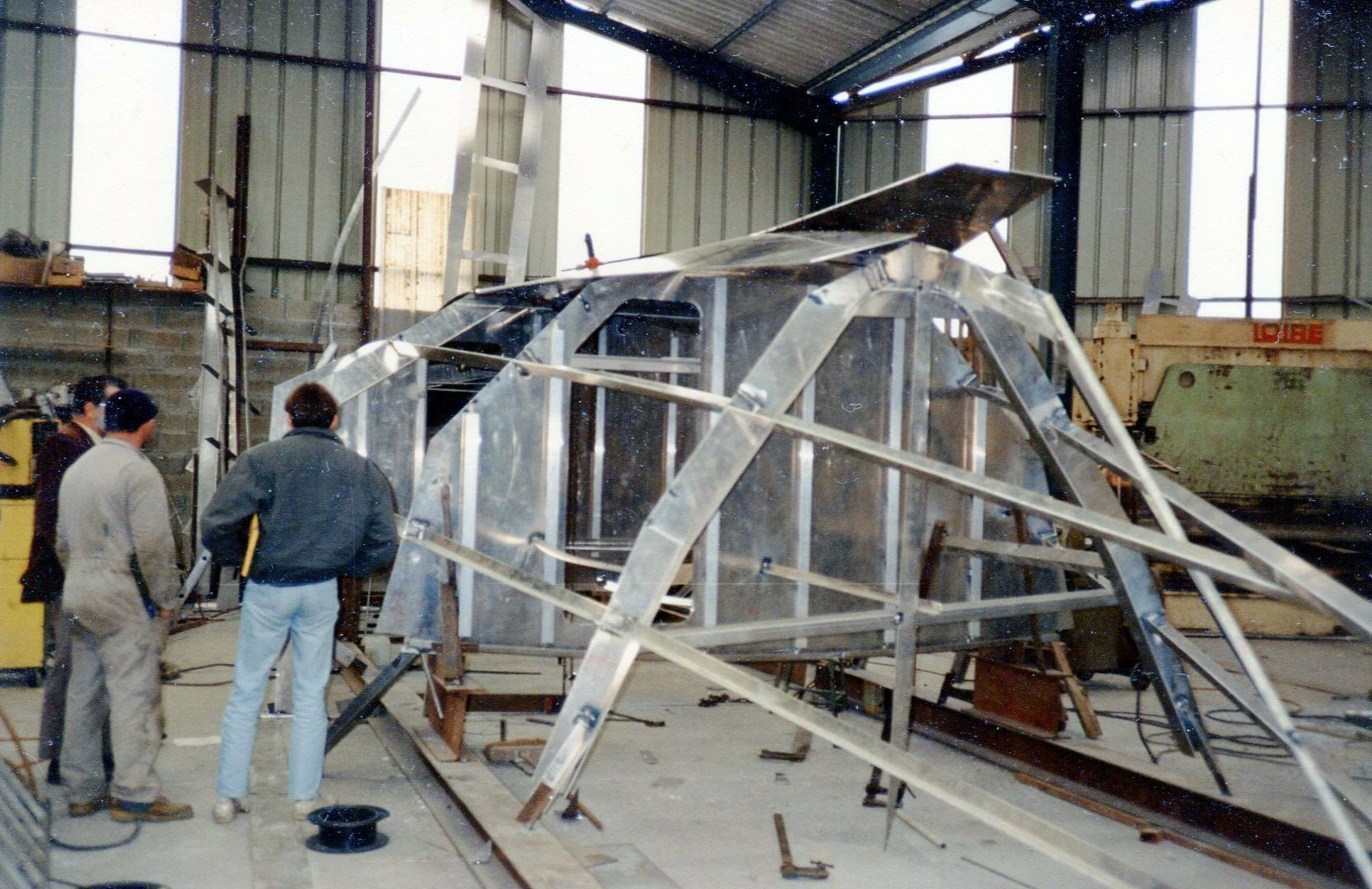 Ilboued en construction au chantier Richeux