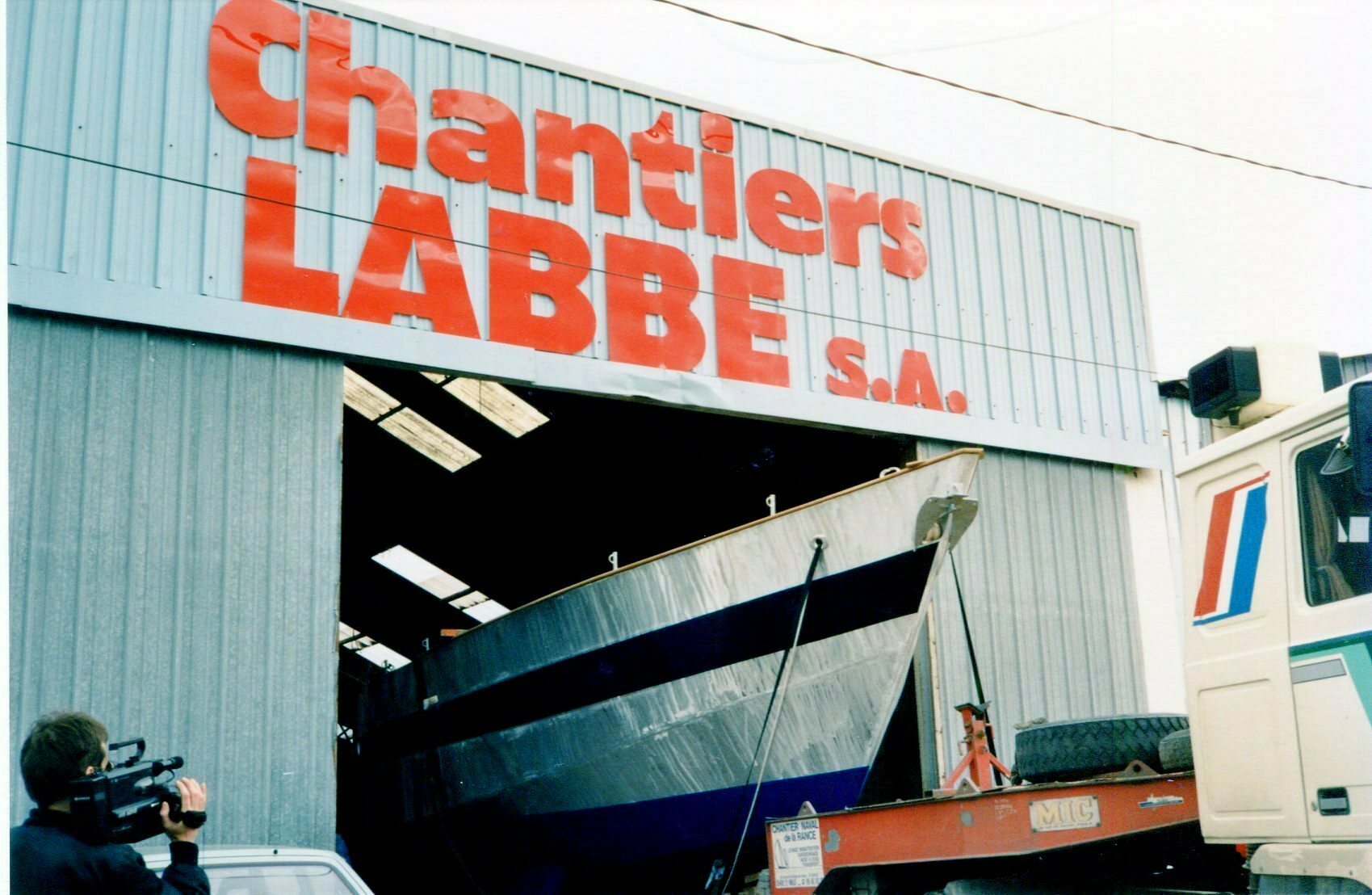 Ilboued prêt pour la mise à l'eau
